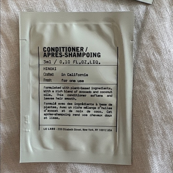 Le Labo sampler. - Picture 4 of 5